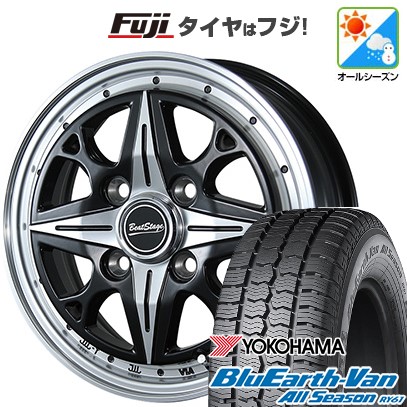 BluEarth 【新品 軽自動車】軽トラ オールシーズンタイヤ ホイール4本