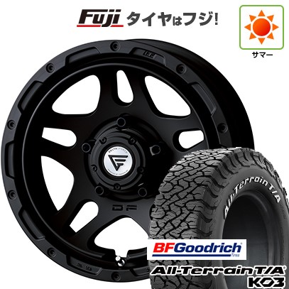 【新品】ジムニーシエラ 夏タイヤ ホイール4本セット 225/70R16 BFグッドリッチ オールテレーンT/A KO3 RWL デルタフォース オーバーランダー 16インチ
