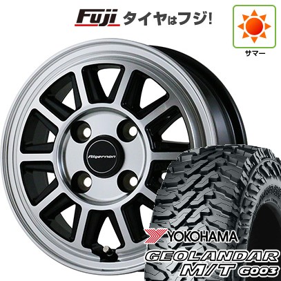 GEOLANDAR 【新品 軽自動車】軽トラ 軽バン 夏タイヤ ホイール4