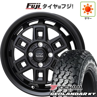 GEOLANDAR 【新品 軽自動車】軽トラ 軽バン 夏タイヤ ホイール4本 