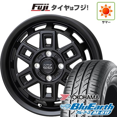 BluEarth 【新品国産車用 4穴100車】 夏タイヤ ホイール4本セット 185 