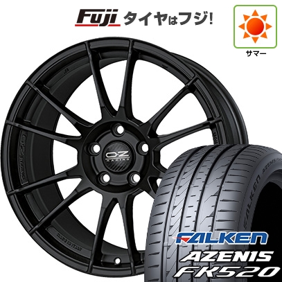 【新品国産車用 5穴114.3車】 夏タイア 車輪4本仕掛ける 235/55R18 ファルケン アゼニス FK520L OZ ウルトラレッジェーラ 18in 夏タイヤ、ホイールセット-車、バイク、自転車