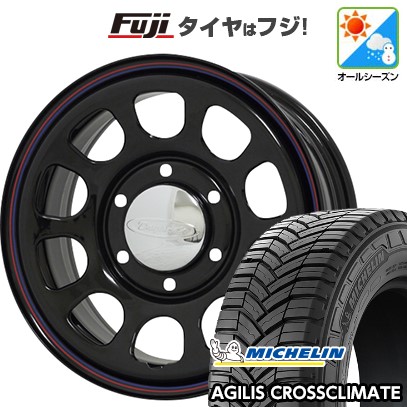 【新品】キャラバン オールシーズンタイヤ ホイール4本セット 215/65R16 109/107T ミシュラン アジリス クロスクライメート モリタ デイトナズ G2 16インチ