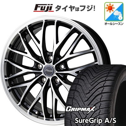 【新品国産車用5穴114.3】 | オールシーズンタイヤ ホイール4本セット | 225/45R19 | シュアグリップ A/S | ホットスタッフ クロノス CH-113 | 7J 19インチ