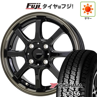 ヨコハマタイヤ 【新品 軽自動車】軽トラ 軽バン 夏タイヤ ホイール4本 