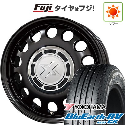 BluEarth 【パンク保証付き】新品国産車用 4穴100 夏タイヤ ホイール4