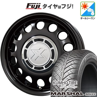 新品国産4穴100車】 オールシーズンタイヤ ホイール４本セット 175/55R15 クムホ マーシャル MH22(限定) コスミック クロスブラッド  スティール 15インチ : fuji-11401-154646-42229-42229 : フジコーポレーション - 通販 - Yahoo!ショッピング