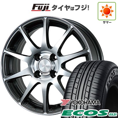 新品タイヤ 軽自動車に！15インチ エコフォルム タント N-BOX ムーヴ ECOS 日本製 【新品 軽自動車】N-BOX タント 夏タイヤ ホイール4本