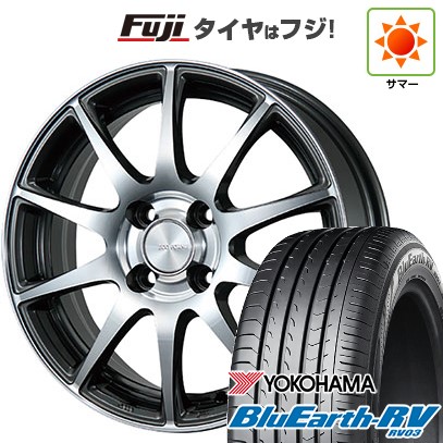 BluEarth 【パンク保証付き】【新品国産車用 4穴100車】 夏タイヤ 