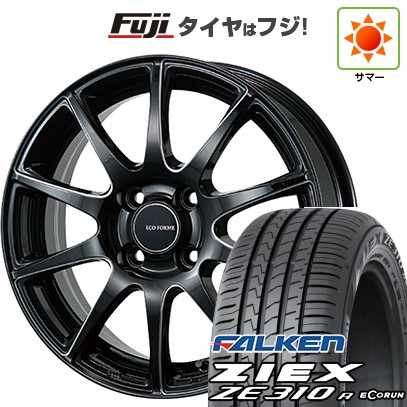 ZIEX 【新品国産車用 4穴100車】 夏タイヤ ホイール4本セット 185 