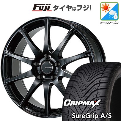新品国産車用 5穴114.3車 オールシーズンタイヤ ホイール4本セット 235/50R18 GRIP MAX シュアグリップ A/S(限定) ブリヂストン エコフォルム CRS23 18インチ