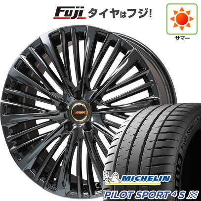 【新品】40系アルファード/ヴェルファイア用 夏タイヤ ホイール4本セット 245/45R20 ミシュラン パイロット スポーツ4S プレミックス MER X 平座 20インチ : fuji 27861 154928 29677 29677 : フジコーポレーション