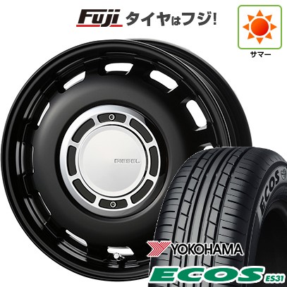 ヨコハマ　エコス　ES31 165/50R-15 4本セット ECOS 日本製 【新品 軽自動車】夏タイヤ ホイール4本セット 165/50R15