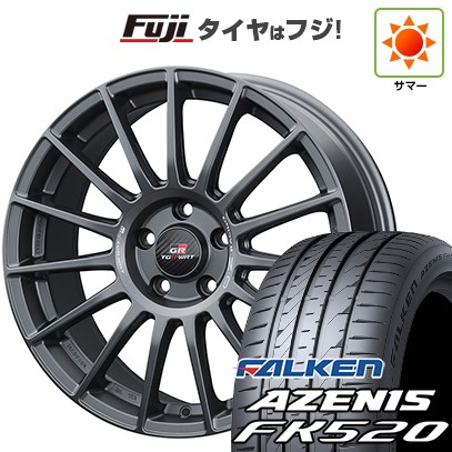 【新品国産車用 5穴100車】 夏タイヤ ホイール4本セット 225/55R18 ファルケン アゼニス FK520L OZ スーパーツーリズモ TGR-WRT 18インチ