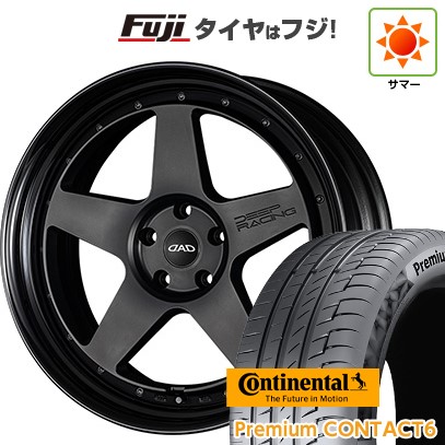 【新品】40系アルファード/ヴェルファイア用 夏タイヤ ホイール4本セット 245/40R21 プレミアムコンタクト6(特価限定) ギャルソン ディープレーシング 21インチ