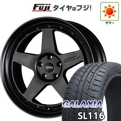 新品 40系アルファード/ヴェルファイア用 | 夏タイア 車輪4本仕掛ける | 245/40R21 | ギャラクシア SL116(押さえる) | 給仕 ディープレーシング | 21in 車、バイク、自転車-タイヤ、ホイール-自動車