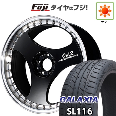 【新品国産車用5穴114.3】 | 夏タイヤ ホイール4本セット | 245/30R20 | ギャラクシア SL116(限定) | アドバンレーシング ONI2 プログレッシブ | 20インチ