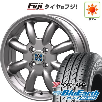 BluEarth 【新品 軽自動車】ソリオ 夏タイヤ ホイール4本セット 165 