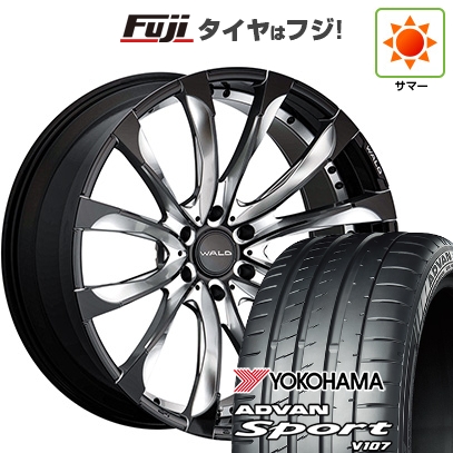 ADVAN - 張り裂ける言いはなつ付き添い人新品 ランクル300/ランクル250 夏タイア 銀輪4本仕かける 295/35R24 Sport V107 WALD ヴァルド ジャネットボール J11-C 1/6 10J 24in