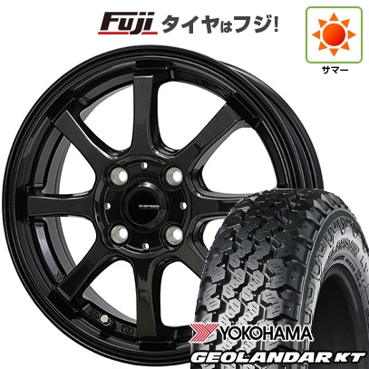 GEOLANDAR 【新品 軽自動車】軽トラ 軽バン 夏タイヤ ホイール4