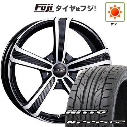 【パンク保証付き】【新品国産車用5穴114.3】 | 夏タイヤ ホイール4本セット | 245/30R20 | ニットー NT555 G2 | OZ モンテカルロHLT【限定】 | 20インチ