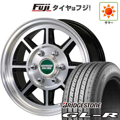 【新品】ハイエース200系 夏タイヤ ホイール４本セット 215/60R17 109/107R ブリヂストン GL-R ハヤシレーシング ハヤシストリート タイプSTH 17インチ