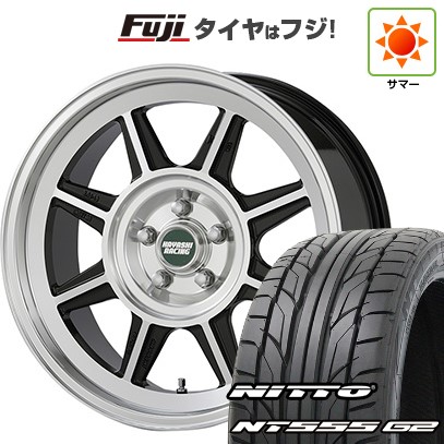 NT 【パンク保証付き】新品国産車用 5穴114.3車 夏タイヤ ホイール4本