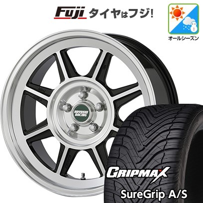 新品国産車用5穴114.3 オールシーズンタイヤ ホイール4本セット | 235/55R19 | Sure Grip AS(2024年製) | ハヤシストリート タイプSTL | 19インチ