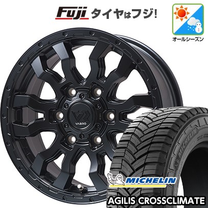 最終決算 新品 CROSSCLIMATE ハイエース ホイール4 オールシーズンタイヤ タイヤ・ホイール