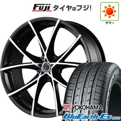 【新品国産車用 5穴114.3車】 夏タイヤ ホイール4本セット 245/40R19 ヨコハマ ブルーアース ES32 エムズスピード ジュリア フルスロットル 19インチ