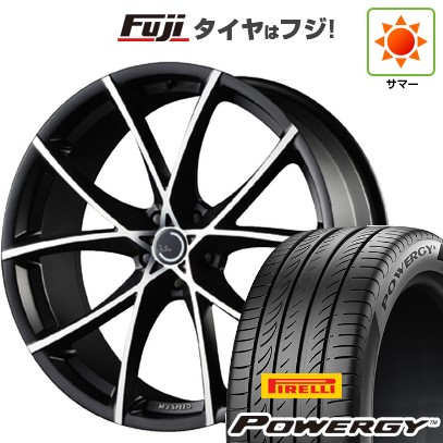 PIRELLI - 【新品国産車用 5穴114.3車】 夏タイア 車輪4本仕掛ける 245/35R19 ピレリ パワジー エムズスピード ジュリア 盛りだくさんスロットル 19in 夏タイヤ、ホイールセット-車、バイク、自転車-自動車