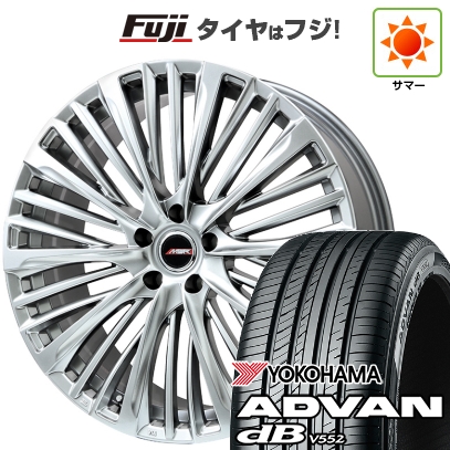 【新品】クラウン セダン 夏タイヤ ホイール４本セット 245/40R21 ヨコハマ アドバン dB V552 プレミックス MER X (R14ボルト) 21インチ : fuji 28322 156044 39493 39493 : フジコーポレーション