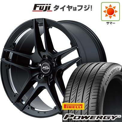 PIRELLI - 【新品国産車用5穴114.3】 | 夏タイア 車輪4本仕掛ける | 225/55R19 | ピレリ パワジー | MID WHEELS MID EXCLUSIVE MTW TW025 | 19in 車、バイク、自転車-タイヤ、ホイール-夏タイヤ、ホイールセット