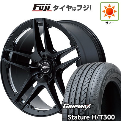 グリップマックス - 【新品国産車用5穴114.3】 | 夏タイア 車輪4本仕かける | 235/55R20 | スタチャー H/T300 BSW | MID WHEELS MID EXCLUSIVE MTW TW025 | 20in
