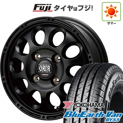 BluEarth 【新品 軽自動車】軽トラ 軽バン 夏タイヤ ホイール4本 