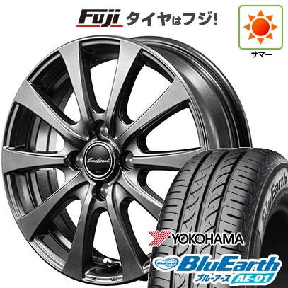BluEarth - 【新品 軽自動車】エブリイワゴン 夏タイア 車輪４本仕かける 155/70R13 ヨコハマ 青み地びた AE-01 MID ユーロ速力度 G10 13in