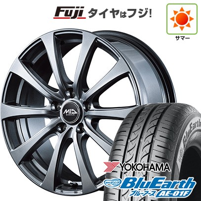 夏タイヤ ホイール4本セット 205/55R16 ヨコハマ ブルーアース AE-01F MID WHEELS G10 16インチ