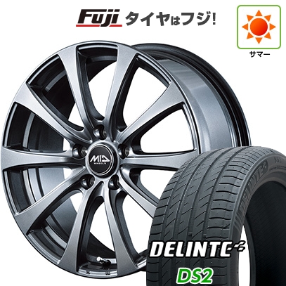 DELINTE - 【新品】シエンタ 2015-22 | 夏タイア 車輪4本仕掛ける | 185/60R15 | デリンテ DS2(押さえる) | MID WHEELS G10 | 6J 15in 夏タイヤ、ホイールセット-タイヤ、ホイール-自動車
