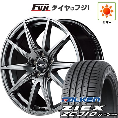 夏タイヤ ホイール4本セット 235/50R18 ファルケン ジークス ZE310R エコラン（限定） モンツァ JPスタイル MJ01 18インチ 新品国産5穴114.3車 夏タイヤ ホイール4本セット 235