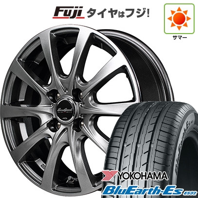 【新品 軽自動車】N BOX タント スペーシア 夏タイヤ ホイール４本セット 155/65R14 ヨコハマ ブルーアース ES32 MID ユーロスピード F10 14インチ : fuji 21721 156493 35543 35543 : フジコーポレーション