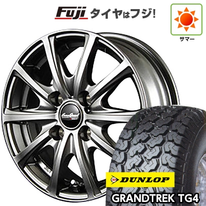 GRANDTREK 【新品 軽自動車】軽トラ 軽バン 夏タイヤ ホイール4本 