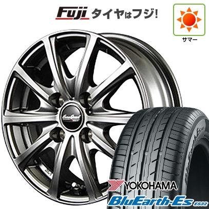 【新品 軽自動車】エブリイワゴン 夏タイヤ ホイール４本セット 165/60R14 ヨコハマ ブルーアース ES32 MID ユーロスピード V25 14インチ : fuji 21721 156506 35540 35540 : フジコーポレーション