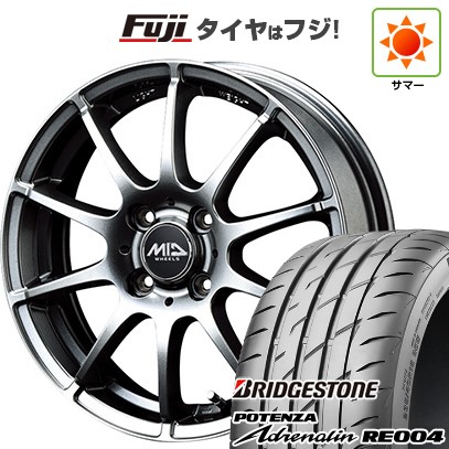 POTENZA 【新品 軽自動車】夏タイヤ ホイール4本セット 165/55R15 