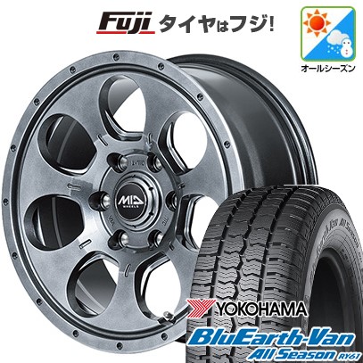 BluEarth 新品 キャラバン オールシーズンタイヤ ホイール4本セット 