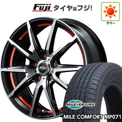 【新品国産車用5穴114.3】 | 夏タイヤ ホイール4本セット | 205/60R16 | ミレバー ミレコンフォート MP071(限定) | MID WHEELS RX-02 | 6.5J 16インチ