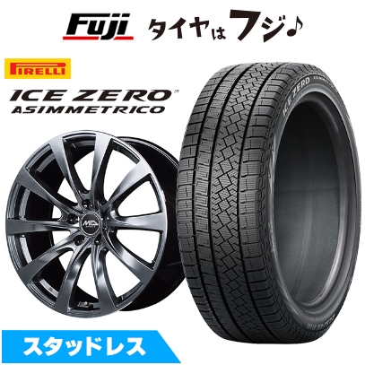 新品 レクサスLBX スタッドレスタイヤ ホイール4本セット 225/55R18 アイスゼロアシンメトリコ レフィナーダ モーション2 トヨタ・レクサス車用 7.5J 18インチ