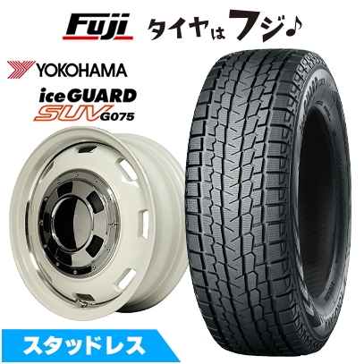 新品 FJクルーザー スタッドレスタイヤ ホイール4本セット 265/70R17 ヨコハマ アイスガード SUV G075 MID ガルシア シスコ 17インチ