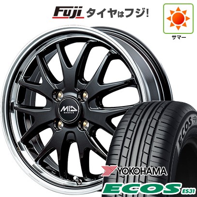 新品タイヤ 軽自動車に！15インチ エコフォルム タント N-BOX ムーヴ ECOS 日本製 【新品 軽自動車】N-BOX タント 夏タイヤ ホイール4本