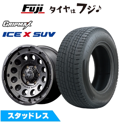 新品FJクルーザー スタッドレスタイヤ ホイール4本セット 265/70R17 アイスX SUV BSW NITRO POWER H12 ショットガン 17インチ