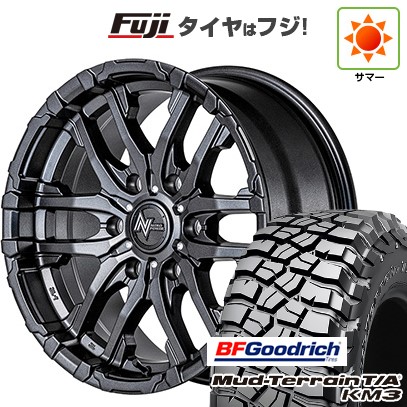 【新品】プラド/ハイラックス 夏タイヤ ホイール４本セット 265/70R17 BFグッドリッチ マッドテレーンT/A KM3 MID ナイトロパワー M26 クロスファング 17インチ